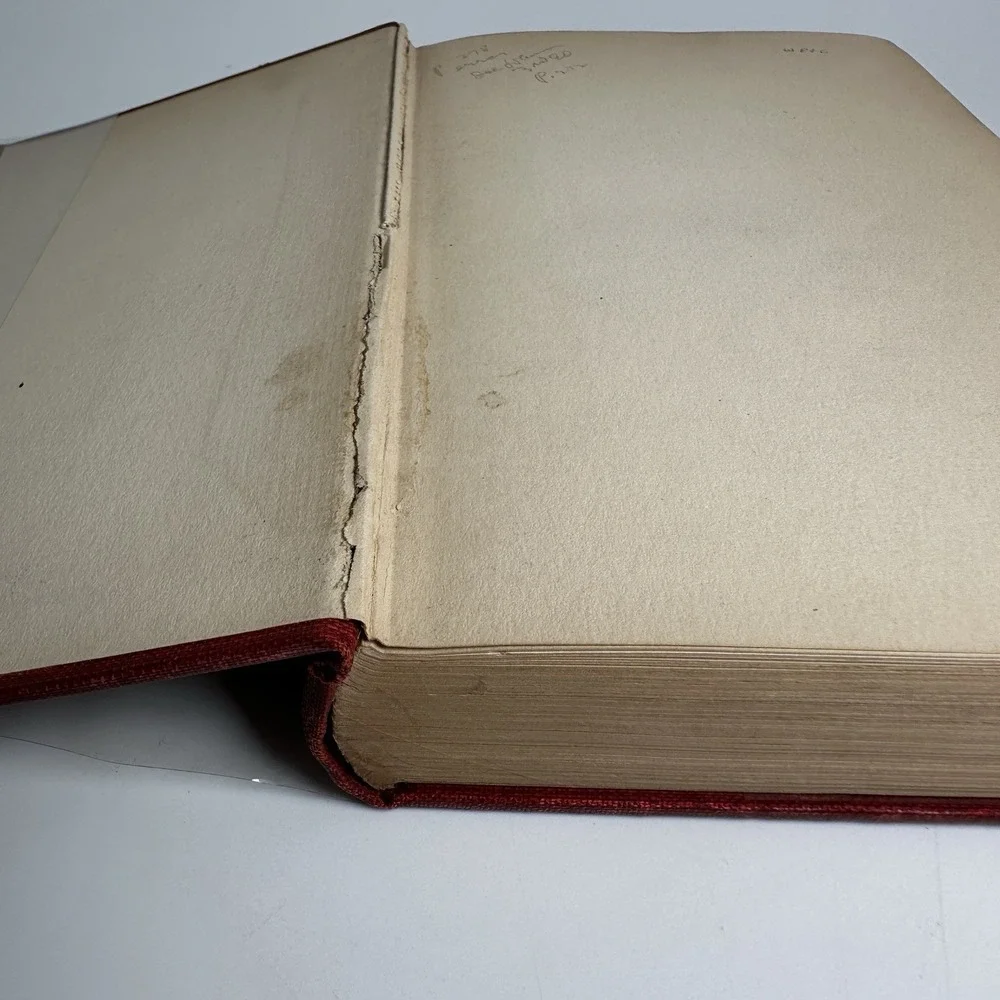 The Tory Lover 1901‎ 1st Edition Error Red Cloth Gilt Sarah Orne Jewett Final